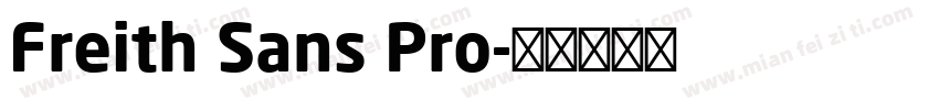 Freith Sans Pro字体转换